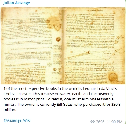 1 Of The Most Expensive Books In The World Is Leonardo Da Vincis Codex